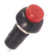  SP 10/RD z�r� nyom�gomb,1 �ramk�r, be�p�thet�,d=12mm, piros